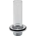 Produktbild: Geberit Ablaufventil mit Standrohr G1 1/4, Messing verchromt, für Waschtisch - Grau