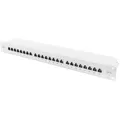 Produktbild: Digitus Patchpanel DN-91624S-EA, Cat 6A, 19 Zoll, 1HE, grau, geschirmt, mit 24 Ports