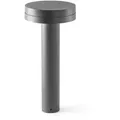 Produktbild: Faro Barcelona Pollerleuchte, Dunkelgrau, Metall, F, 16x35x16 cm, Lampen & Leuchten, Außenbeleuchtung, Wegbeleuchtung, Sockelleuchten