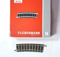 Produktbild: Fleischmann 9122 N - gebogenes Gleis R1 15° NEU