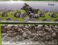 Produktbild: Juwel Fotorückwand Aquascape / Stone XL Poster Rückwand 150x60cm Aquarium Deko