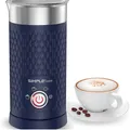 Produktbild: SIMPLETaste Milchaufschäumer 4-in-1 Elektrischer Milchdampfgarer 500 W Blau