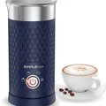 Produktbild: Milchaufschäumer 4-in-1 Elektrisch Edelstahl Automatischer Cappuccino Latte S...