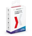 Produktbild: Ultimate Guard UG Cortex Sleeves Standard Matt Rot (100 Hüllen)