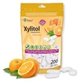 Produktbild: miradent Xylitol Zahnpflegekaugummi Vorteilspackung 200 Stück | Fresh Fruit | fruchtiger Geschmack | zuckerfrei | vegan | kariespräventiv | für unterwegs