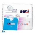 Produktbild: Seni® Active Super Inkontinenzslip Einmal L · 8X10 St · PZN 13475851
