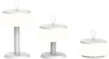 Produktbild: Luxus - Tischlampe Samos 3-in-1 - Weiß - H7 x Ø14