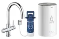 Produktbild: Grohe 30320000 Red II Einhand-Spültischarmatur, C-Auslauf, M-Size Boiler, Chrom