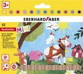 Produktbild: Eberhard Faber 518912 Farbstiftetui Jumbo Mini Kids 3in1 - 12er Etui