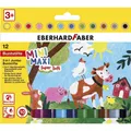 Produktbild: Eberhard Faber 518912 Mini Kids Jumbo Crayons In 12 Colors, 3-In-1 With