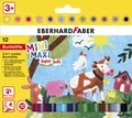 Produktbild: EBERHARD FABER Buntstift 3in1 Jumbo MINI MAXI 12er Etui