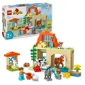 Produktbild: LEGO DUPLO Town Tierpflege auf dem Bauernhof Spielzeug für Kinder ab 2 Jahre, mi