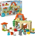 Produktbild: LEGO DUPLO Town Tierpflege auf dem Bauernhof Kinder Montessori Spielzeug 10416