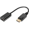 Produktbild: 4K DisplayPort auf HDMI Adapter/Konverter schwarz