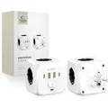 Produktbild: Tech-protect Pcl3x4 Steckdose, 2 Usb-anschlüsse, 2 Typ-c-anschlüsse, 3 Steckdosen, Weiß