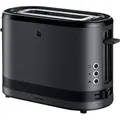 Produktbild: WMF Toaster KÜCHENminis®, 1 kurzer Schlitz, 600 W, kompakt, 7 Bräunungsstufen, Auftau-Funktion, Aufwärm-Funktion schwarz