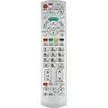 Produktbild: Ersatz Fernbedienung für Panasonic TV / TX-L37D25BA / TX-L37D25E / TX-L37D28 Fernseher Remote Control - Silber