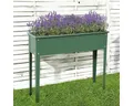 Produktbild: floraworld Metall-Hochbeet Gr. 2grün matt100 x 30 x 80 cm