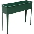 Produktbild: Metall-Hochbeet Gr. 2grünmatt100 x 30 x 80 cmBesc haffungsartikel