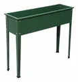 Produktbild: Floraworld Metall-Hochbeet Größe 2 grün matt 100 x 30 x 80 cm