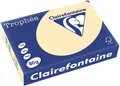 Produktbild: Clairefontaine Trophee farbiges Paper Pastell chamois 80g/m² DIN-A4 - 500 Blatt