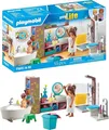 Produktbild: PLAYMOBIL MyLife 71611 Badezimmer 2 Figuren Accessoires Spielzeug Kinder