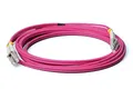 Produktbild: CONBIC® LWL Glasfaser-Kabel – OM4 LC auf LC Stecker, Duplex 50/125 Patchkabel – Lichtwellenleiter (1m)