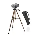 Produktbild: TronicXL Tripod 21P 130cm Stativ Ständer für Mini Video Beamer kompatibel mit Dell M110 M115 HD Anker Nebula Capsule Max Mars I II 1 2 Pro Elephas 4500 vivitek Artlii VANKYO Leisure VicTsing VANKYO