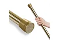 Produktbild: tinycurtains Klemmstange Teleskopstange 70-120 cm oder 111-200 cm Vorhangstange ohne Bohren, Ø 0.22 mm, 1-läufig, ausziehbar, klemmbar, Duschvorhangstange, Badstange, Gardinenstange, Metall, Klemmstange, stufenlos verstellbar, rostfrei, Stange für Türvorhang