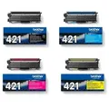 Produktbild: Brother Toner-Set TN-421 Multipack Cyan Magenta Gelb Schwarz HL-L8260 HL-L8360 MFC-L8690 MFC-L8900 Toner Tonerset TN421 Patrone Kartusche TN421K TN421C TN421M TN421Y