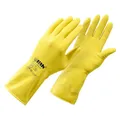 Produktbild: Handschuh Haushalt, Latex, gelb 100 Paar