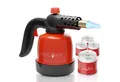 Produktbild: EVOCAMP Flambierbrenner Gasbrenner 1,3 kW, Küchenbrenner, Lötlampe mit Piezozündung, Max. Temperatur 1300°C, mit 4 Gaskartuschen 190g