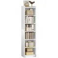Produktbild: Muvu Bücherregal,, Weiß, Holzwerkstoff, 40x180x30 cm, Wohnzimmer, Regale, Bücherregale