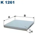 Produktbild: Innenraumfilter K1261 Filtron