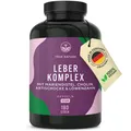 Produktbild: Leber-Komplex, 180 Kapseln, mit Mariendistel, Cholin & Artischocke, TRUE NATURE®