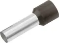 Produktbild: Cimco 187012 Aderendhülse 1.5 mm² Teilisoliert Schwarz 100 St. (187012)