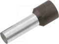 Produktbild: CIMCO 187012 - Aderendhülse isoliert 1,5 mm²/8 mm, verzinnt, schwarz, 100er Pac