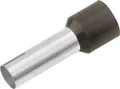 Produktbild: Cimco 187012 Aderendhülse 1.5mm² Teilisoliert Schwarz 100St.