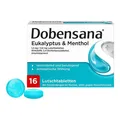 Produktbild: Dobensana Eukalyptus & Menthol 1,2mg / 0,6mg Lut.-T. · 16 St · PZN 19415761