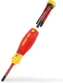 Produktbild: Wiha Schraubendreher (45296), Schraubendreher Set gemischt PocketMax electric, 4-tlg.