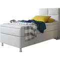 Produktbild: Inter Handels Boxspringbett Miami, 90x200, Weiß - Weiß