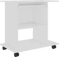 Produktbild: vidaXL Schreibtisch Weiß 80x50x75 cm Holzwerkstoff