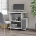Produktbild: vidaXL Schreibtisch Weiß 80x50x75 cm Holzwerkstoff