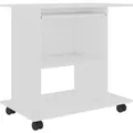 Produktbild: vidaXL Schreibtisch Weiß 80x50x75 cm Holzwerkstoff 802894