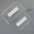 Produktbild: 2x Simple Fix Rahmenlose FÜR 1 KENNZEICHEN Komplett Set TRANSPARENT