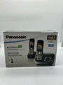 Produktbild: Panasonic KX-TG6522GB - Telefone - schwarz - Duo mit AB - Funktionsfähig