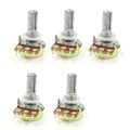 Produktbild: sourcingmap B50K 50K Ohm Adjustment Single Linear Rotary Taper Potentiometer 5 Pcs