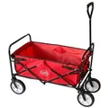 Produktbild: Ambia Garden Bollerwagen Ab100, Rot, Textil, 54x62x103 cm, Baby on Tour, Kinderwagen, Bollerwagen