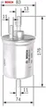Produktbild: BOSCH F026403012 Kraftstofffilter Kraftstoffilter für Audi für Seat