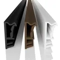 Produktbild: Fensterdichtung Flügelfalzdichtung Nutbreite- 5mm / Falz - 12 mm aus TPE hochwertige Holzfensterdichtung Fenster (Weiß 5 m)